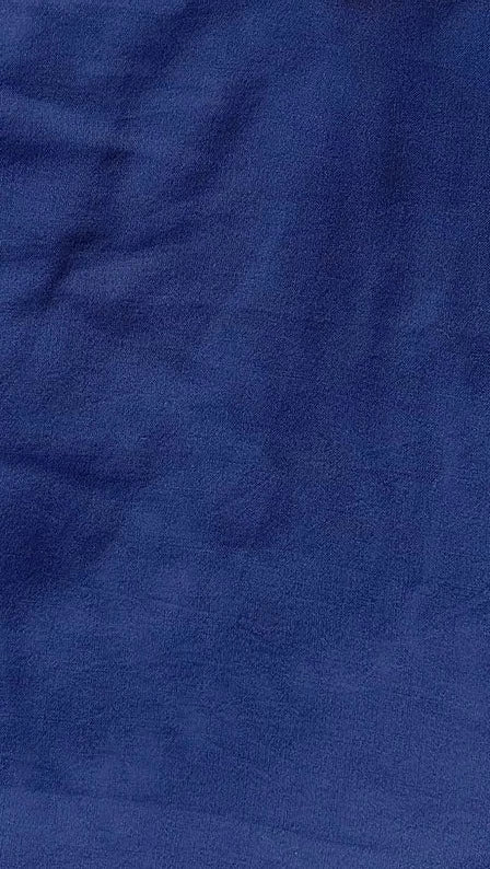 Blue Moon - Tie-Dye Mulmul Cotton Bagru Saree - Image 9