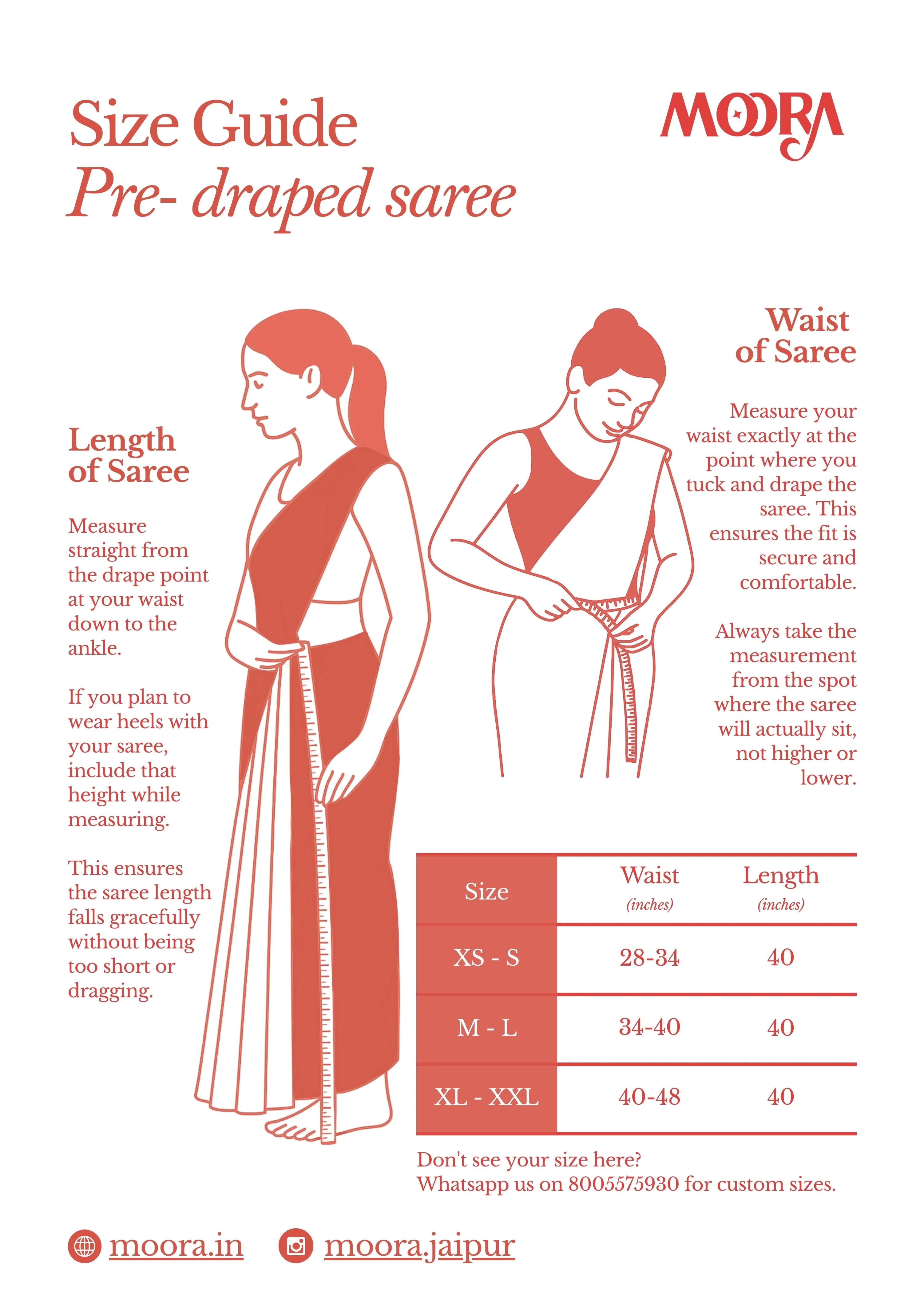 Rosy Pink Ombre Organza Saree with Printed Blouse Fabric Pre-stitched Ready to Wear Saree with Pocket - Image 12