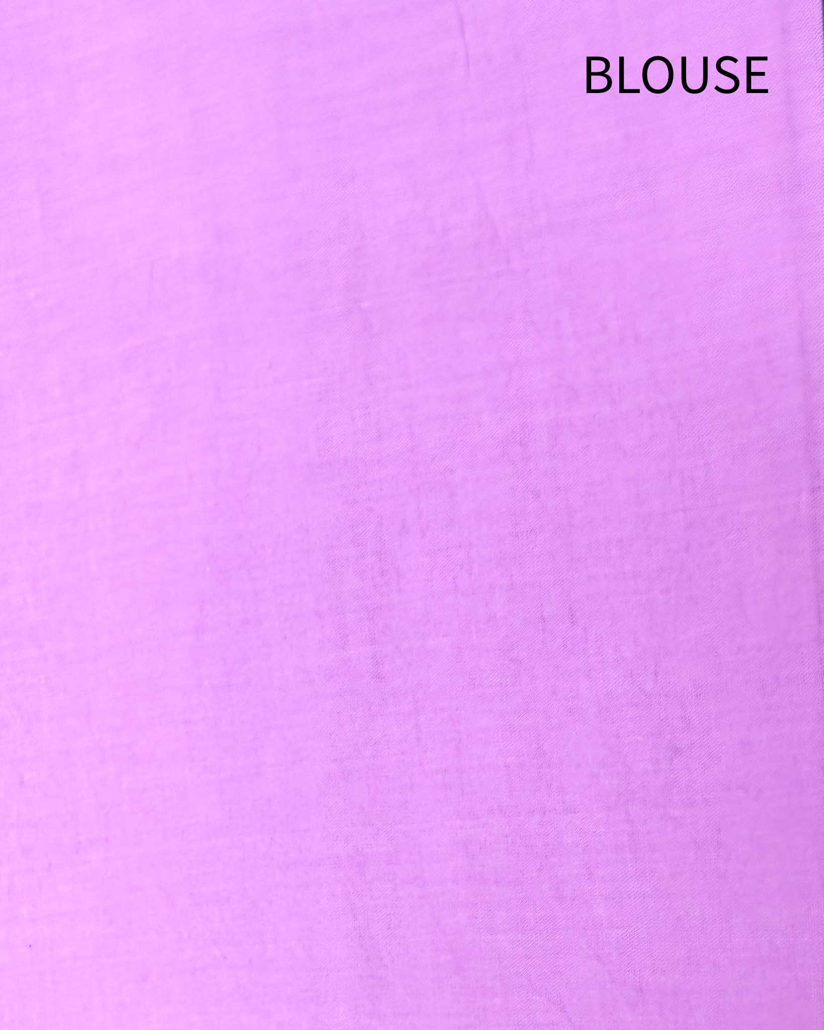 Purple Martini - Hand Dyed Mulmul Cotton Saree - Image 9