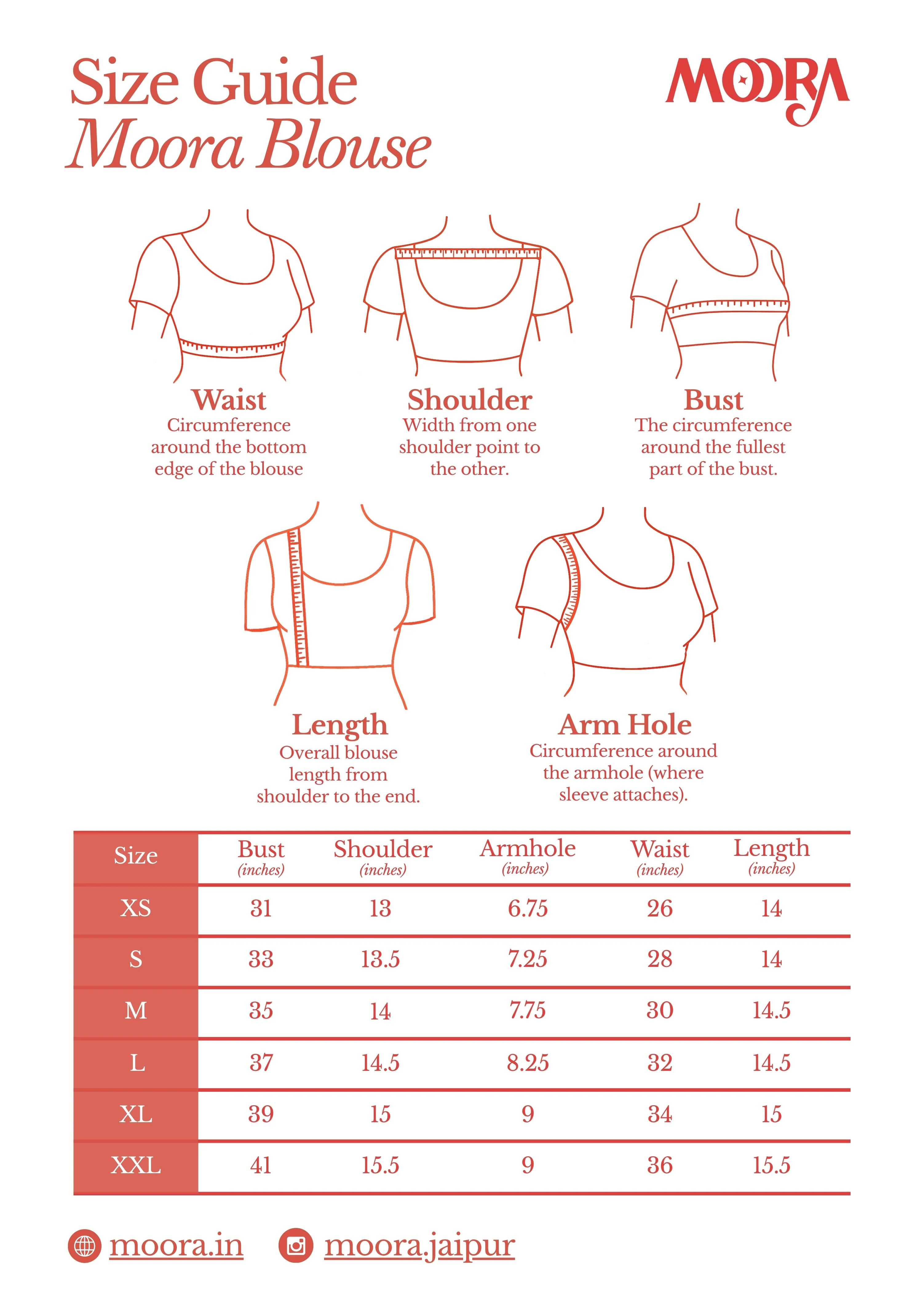 Vasudha - CurveFit Stretchable Cotton Red Printed Blouse - Image 8